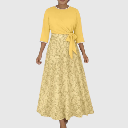 Floral Plus Size Dress Set