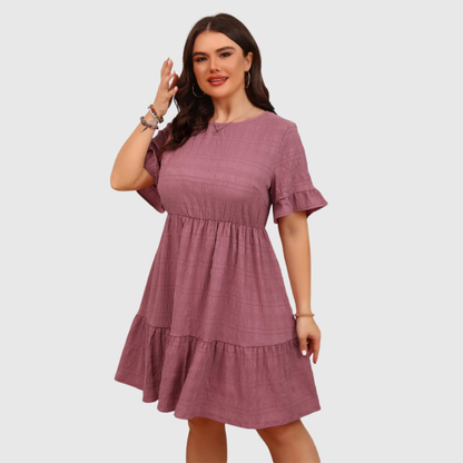 Ruffle Plus Size Summer Dress