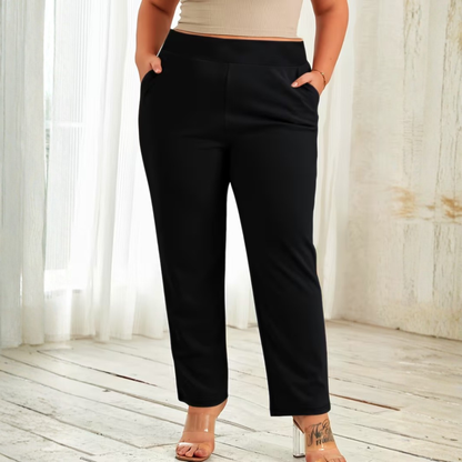 Plus Size Straight Leg Pants