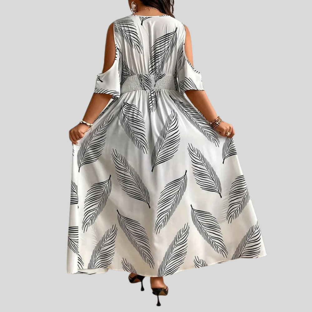 Printed Plus Size Summer Dress