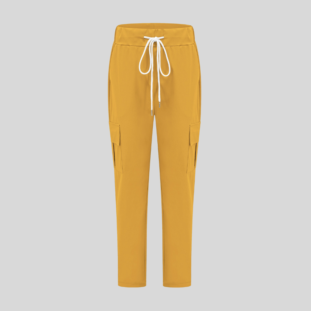 Pocket Detail Plus Size Pants