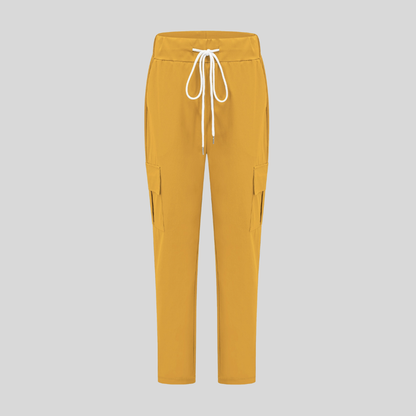 Pocket Detail Plus Size Pants