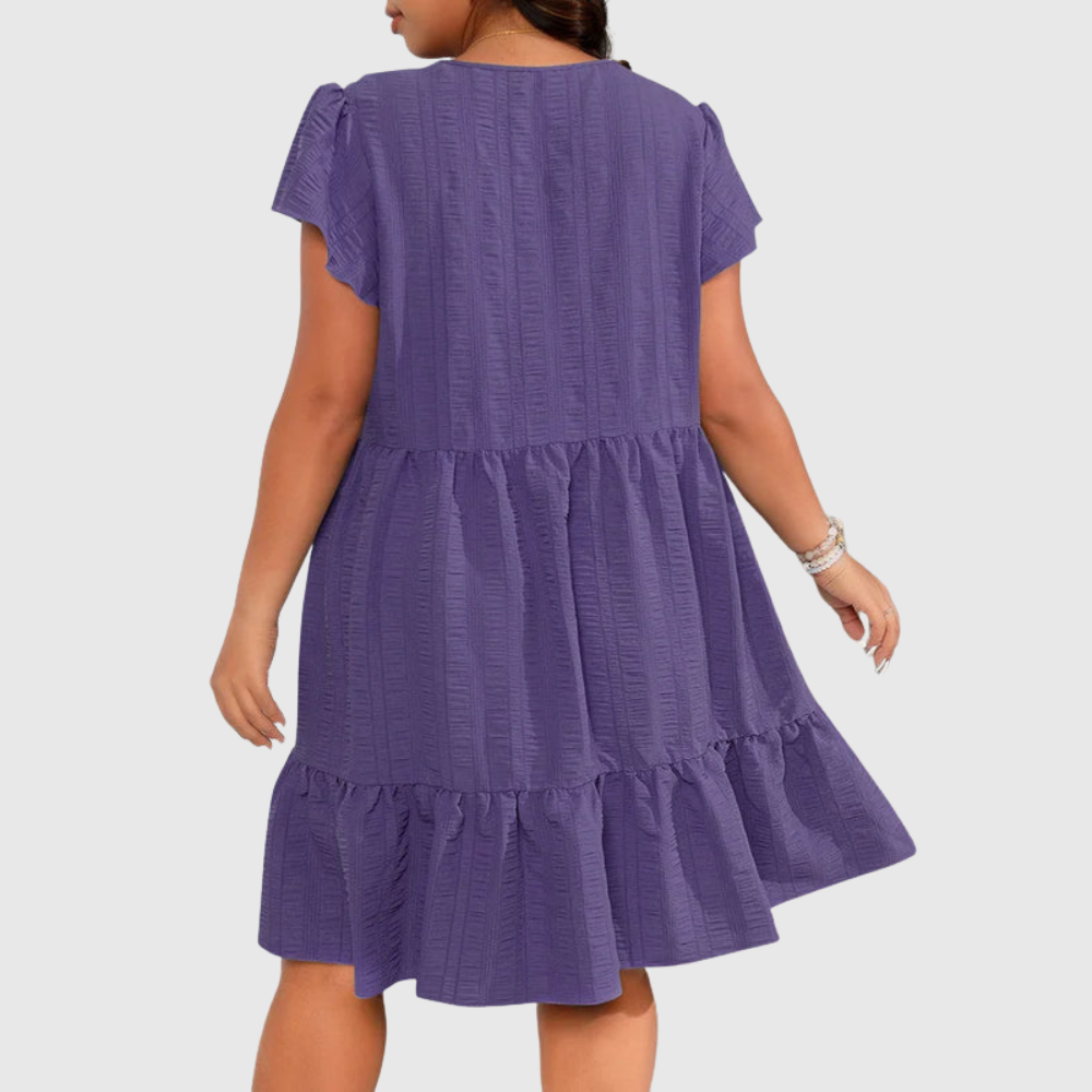 Butterfly Plus Size Summer Dress