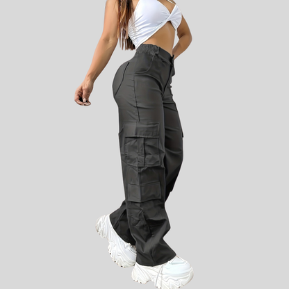 Oversized Cargo Plus Size Pants