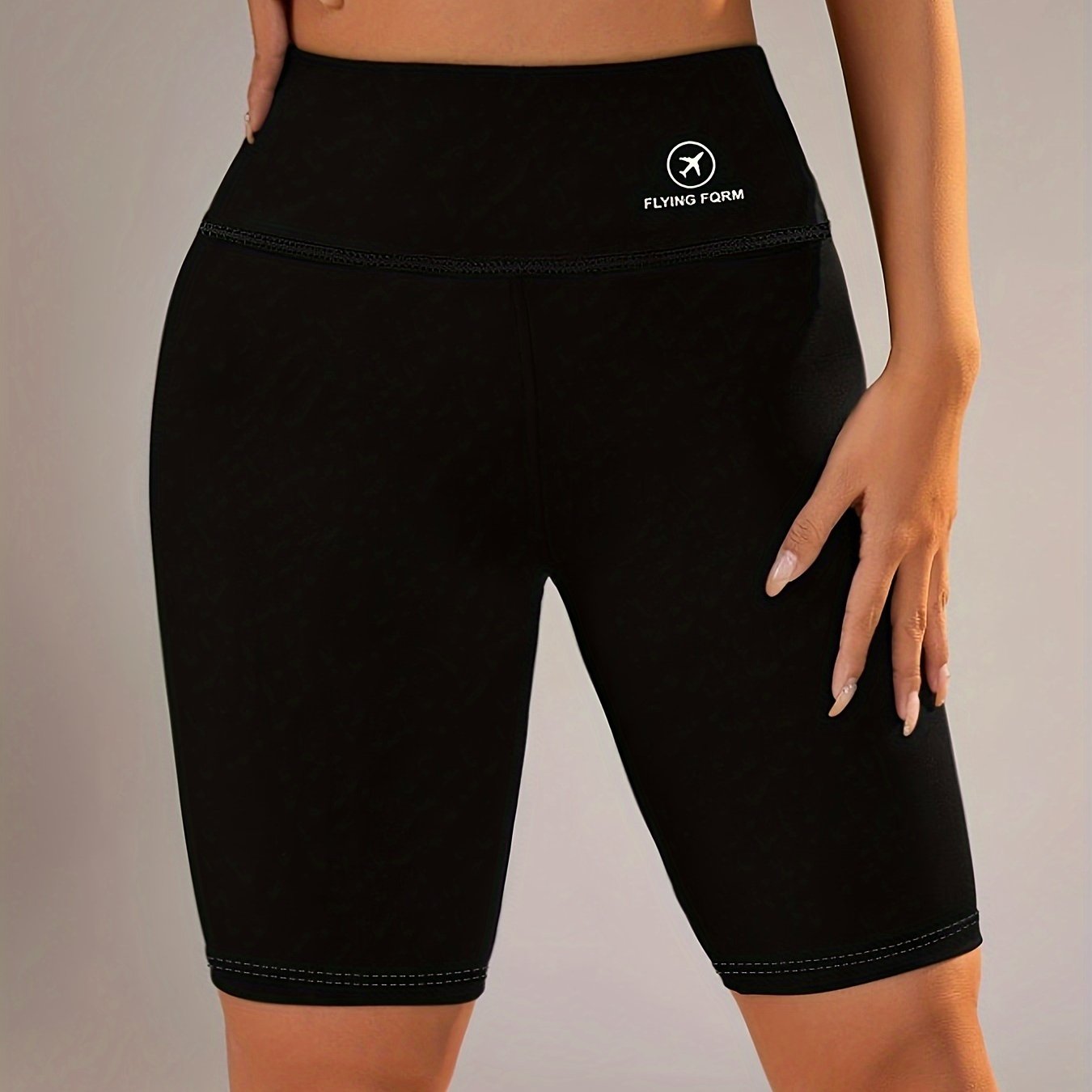 Plus Size High Waist Shorts