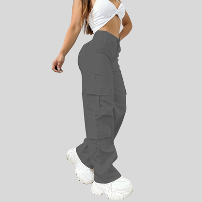 Oversized Cargo Plus Size Pants