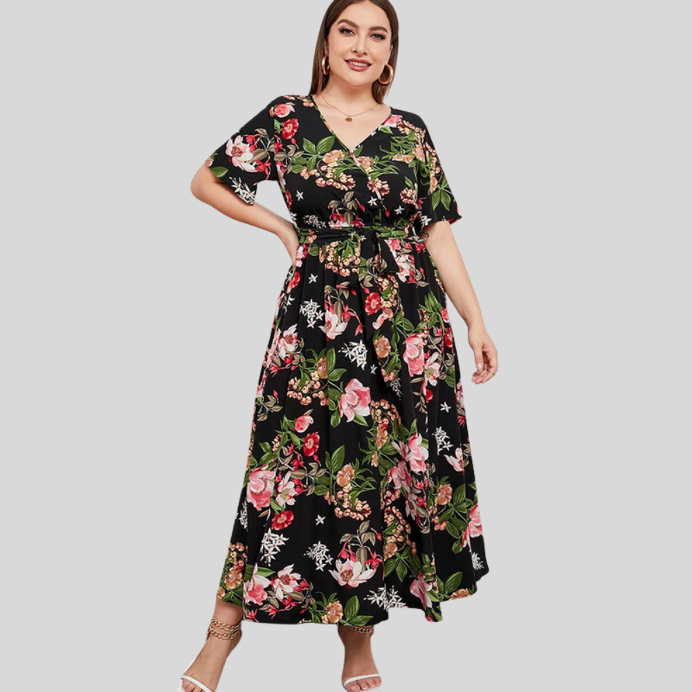 Boho Plus Size Maxi Dress
