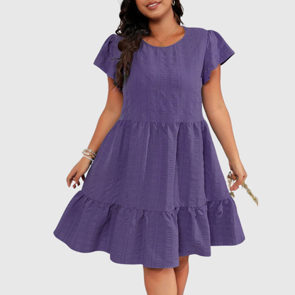 Butterfly Plus Size Summer Dress