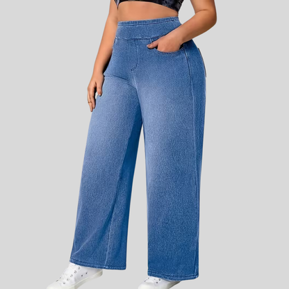 Wide Leg Plus Size Pants