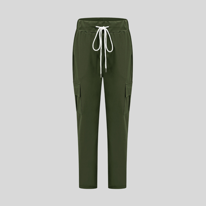 Pocket Detail Plus Size Pants