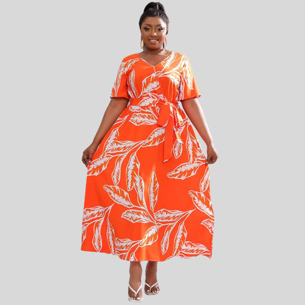 Boho Plus Size Maxi Dress