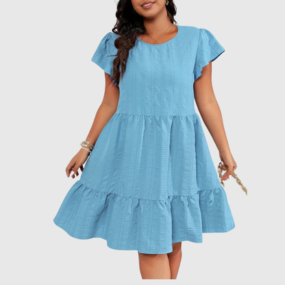 Butterfly Plus Size Summer Dress
