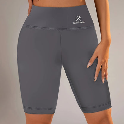 Plus Size High Waist Shorts