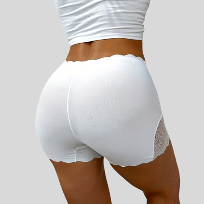 Lace Trim Shapewear Panties