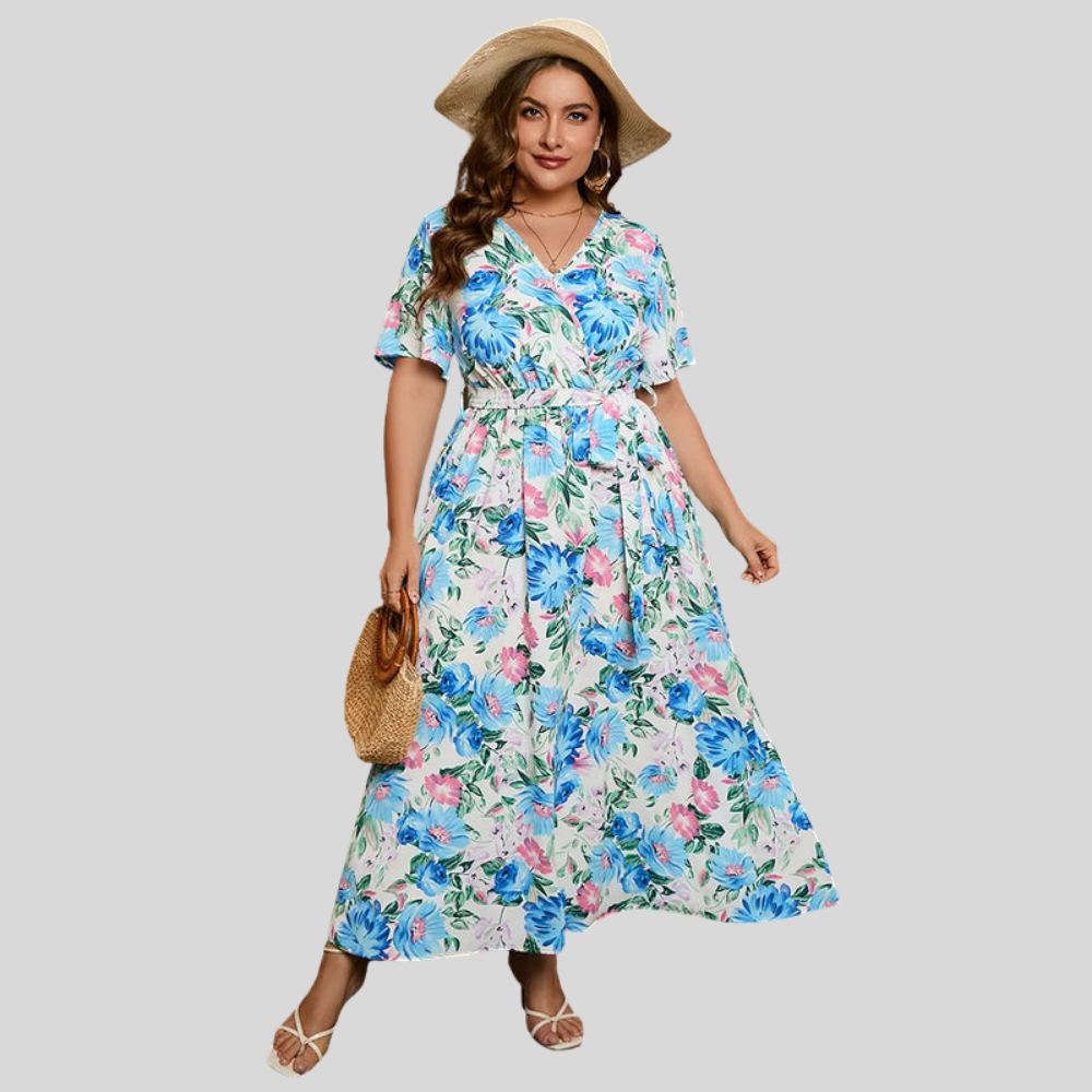 Boho Plus Size Maxi Dress