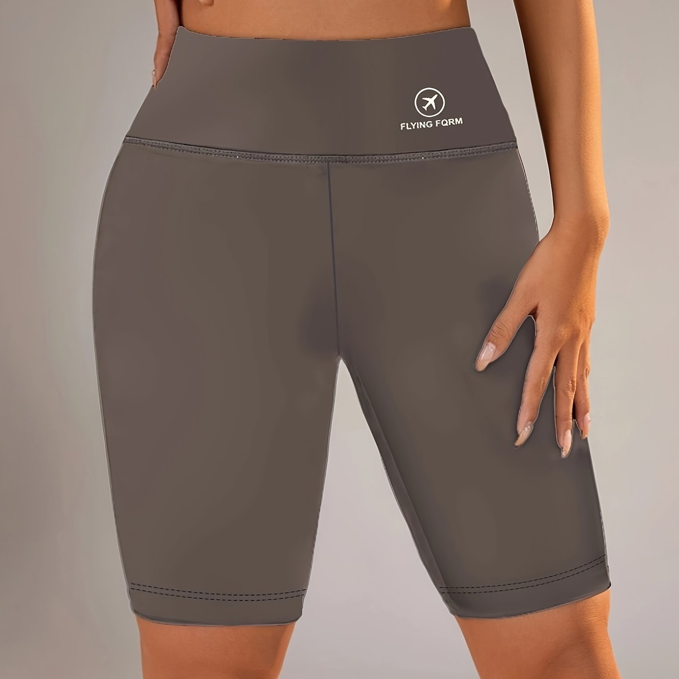 Plus Size High Waist Shorts