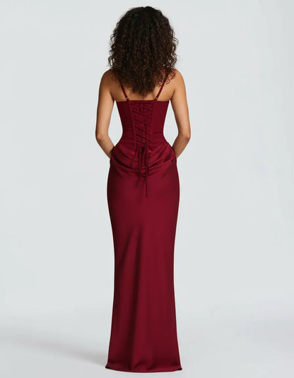 Amara | Sculpted Elegant Midi Dress