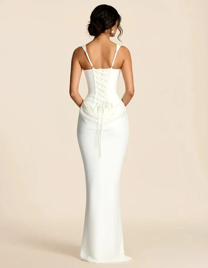 Amara | Sculpted Elegant Midi Dress