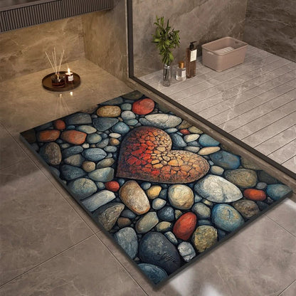 AQUASOFT BATH MAT – Diatomaceous Earth Bath Mat for Safety & Comfort