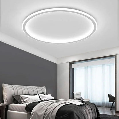 AUROGLOBE – Scandinavian LED ceiling light for warm, glare-free living room lighting