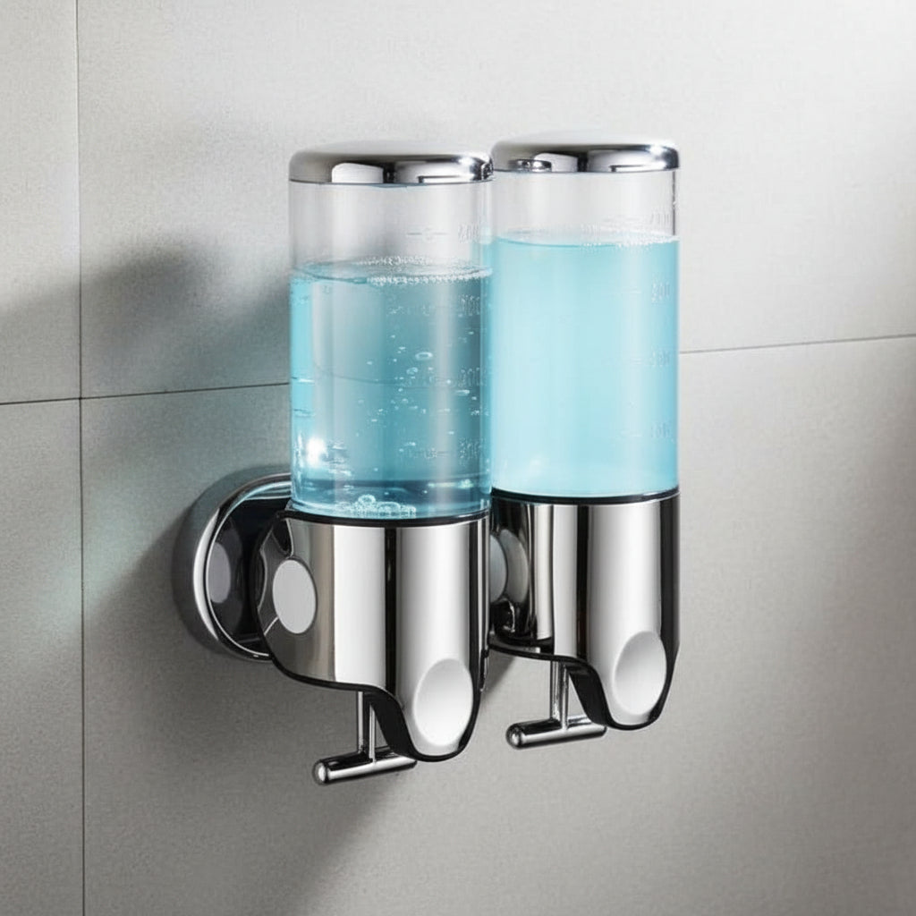SOAPFORT – High-quality wall-mounted soap dispenser with elegant stainless steel design