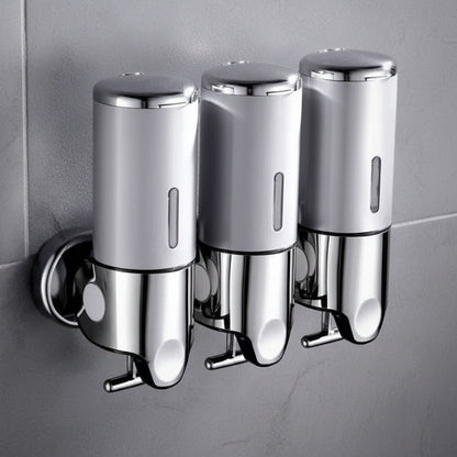 SOAPFORT – High-quality wall-mounted soap dispenser with elegant stainless steel design