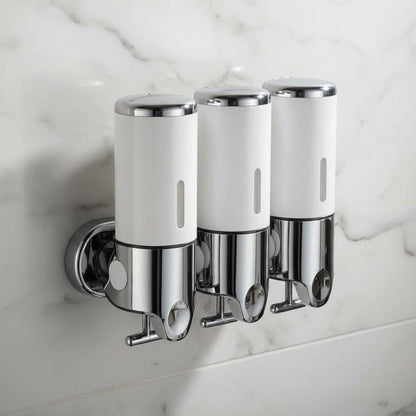 SOAPFORT – High-quality wall-mounted soap dispenser with elegant stainless steel design