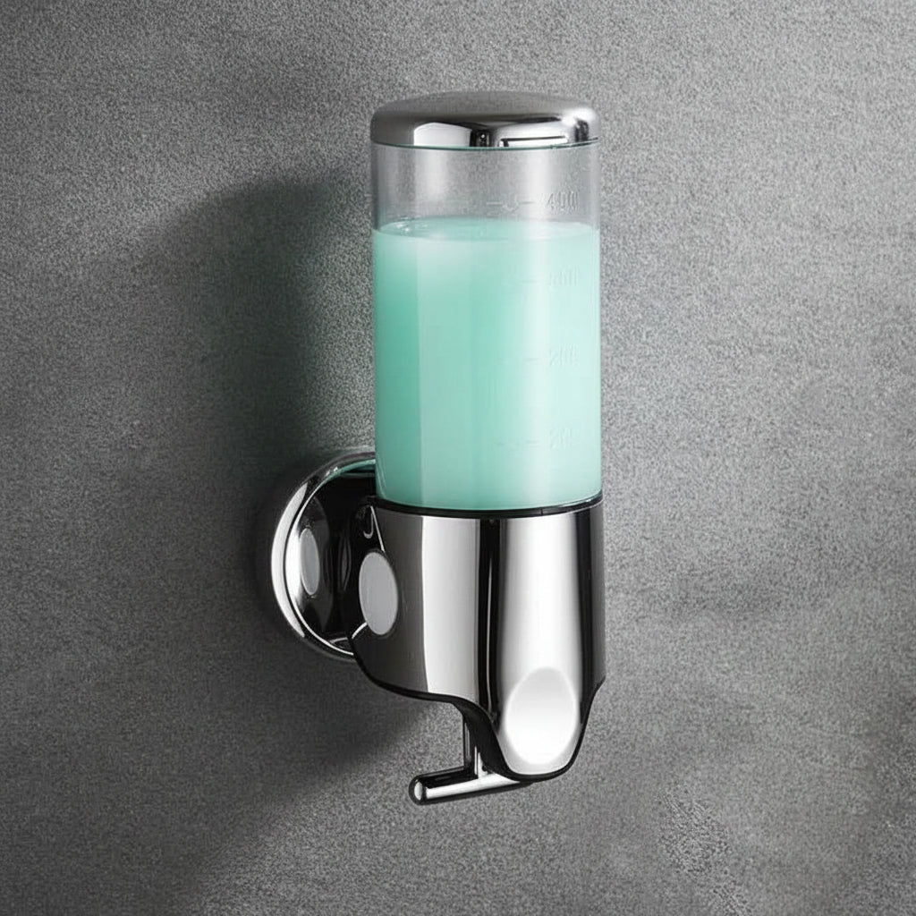 SOAPFORT – High-quality wall-mounted soap dispenser with elegant stainless steel design