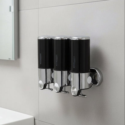 SOAPFORT – High-quality wall-mounted soap dispenser with elegant stainless steel design