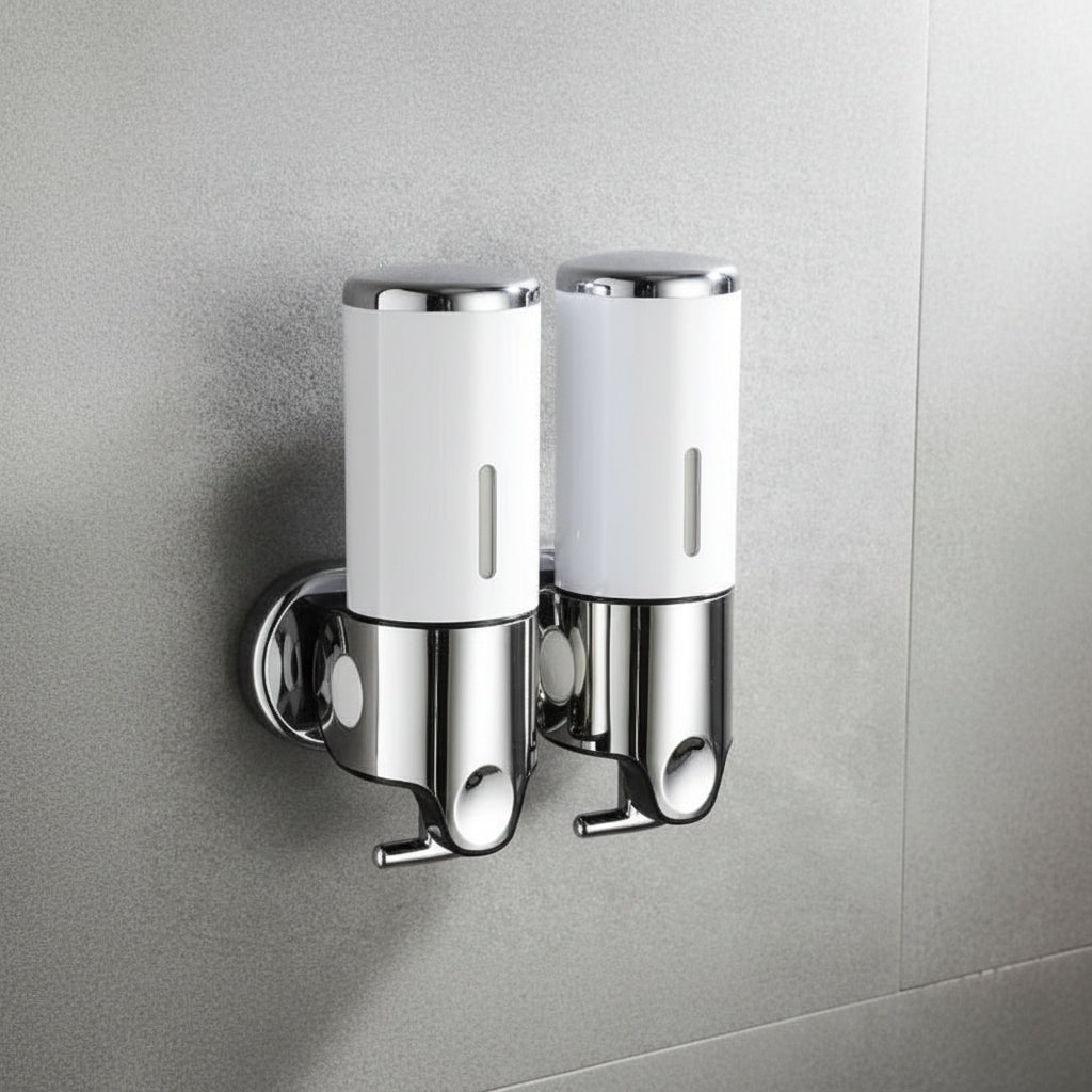 SOAPFORT – High-quality wall-mounted soap dispenser with elegant stainless steel design