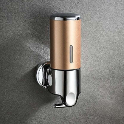 SOAPFORT – High-quality wall-mounted soap dispenser with elegant stainless steel design