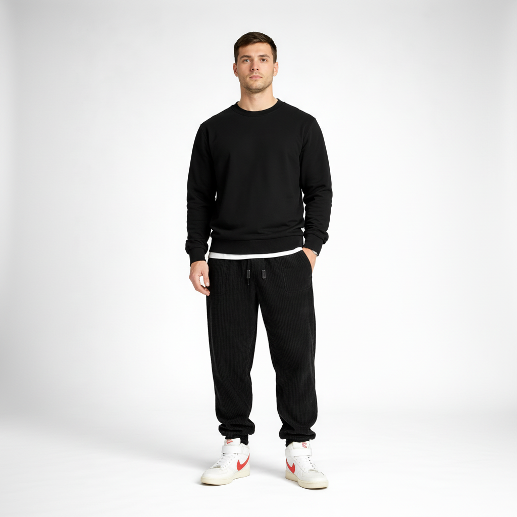 Virelli | Classic Corduroy Pants with Refined Comfort Design