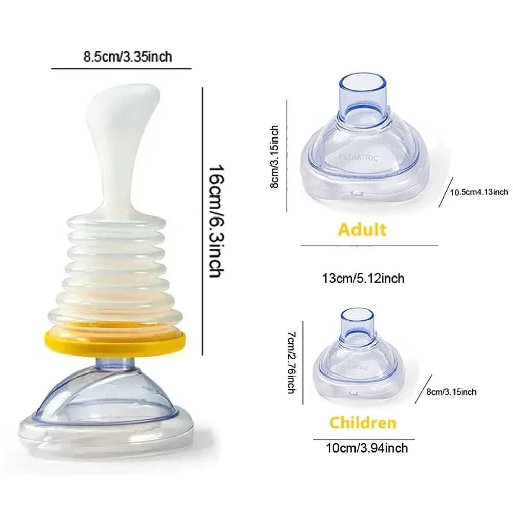 AIRSAFE PRO – Anti-choking device for emergencies at home & on the go