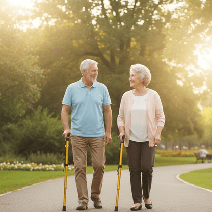 COMFORTCANE – Lightweight Aluminum Walking Cane for Seniors