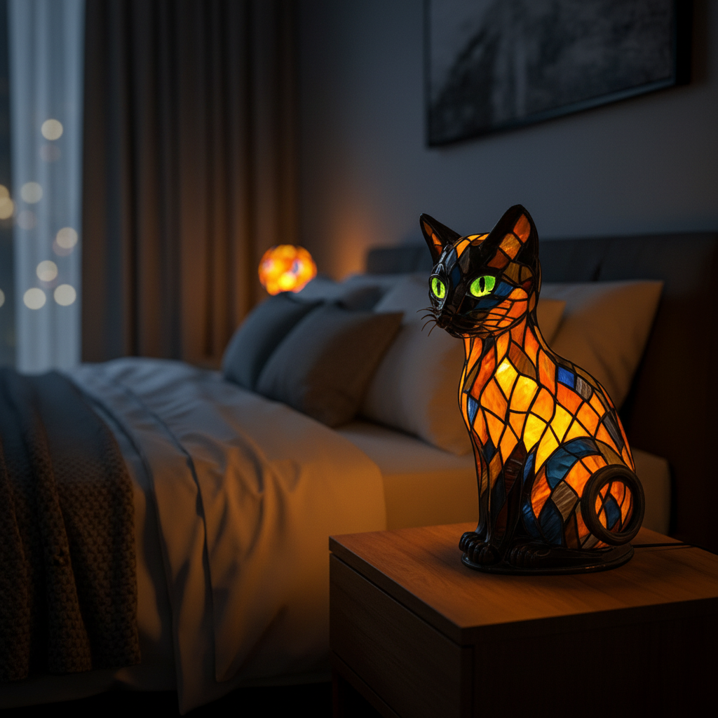 FELILUX – Playful LED Cat Night Light with Soft Ambient Glow