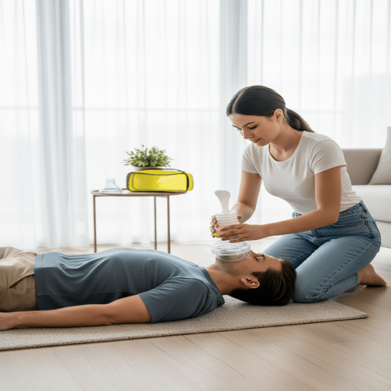 AIRSAFE PRO – Anti-choking device for emergencies at home & on the go