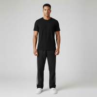 Zenvor | Striped Joggers with Active Comfort Fit