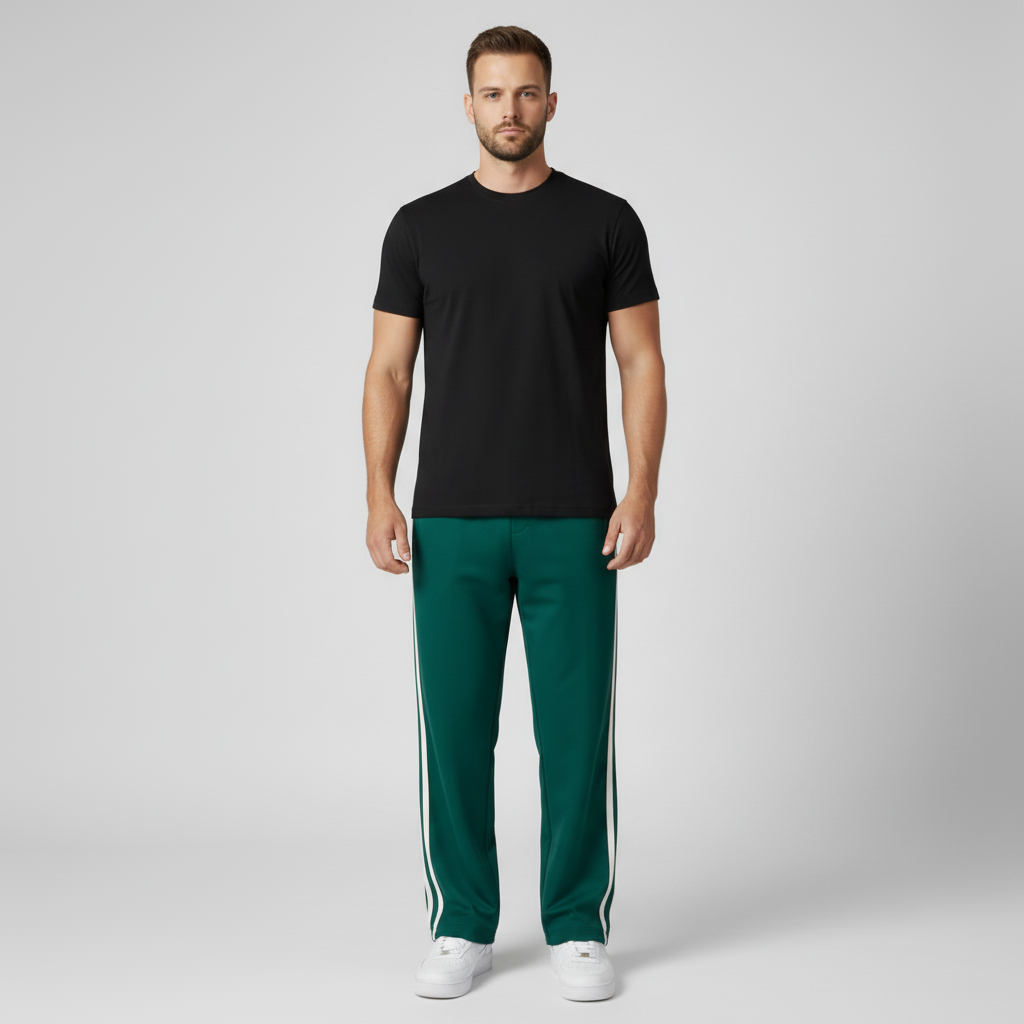 Zenvor | Striped Joggers with Active Comfort Fit