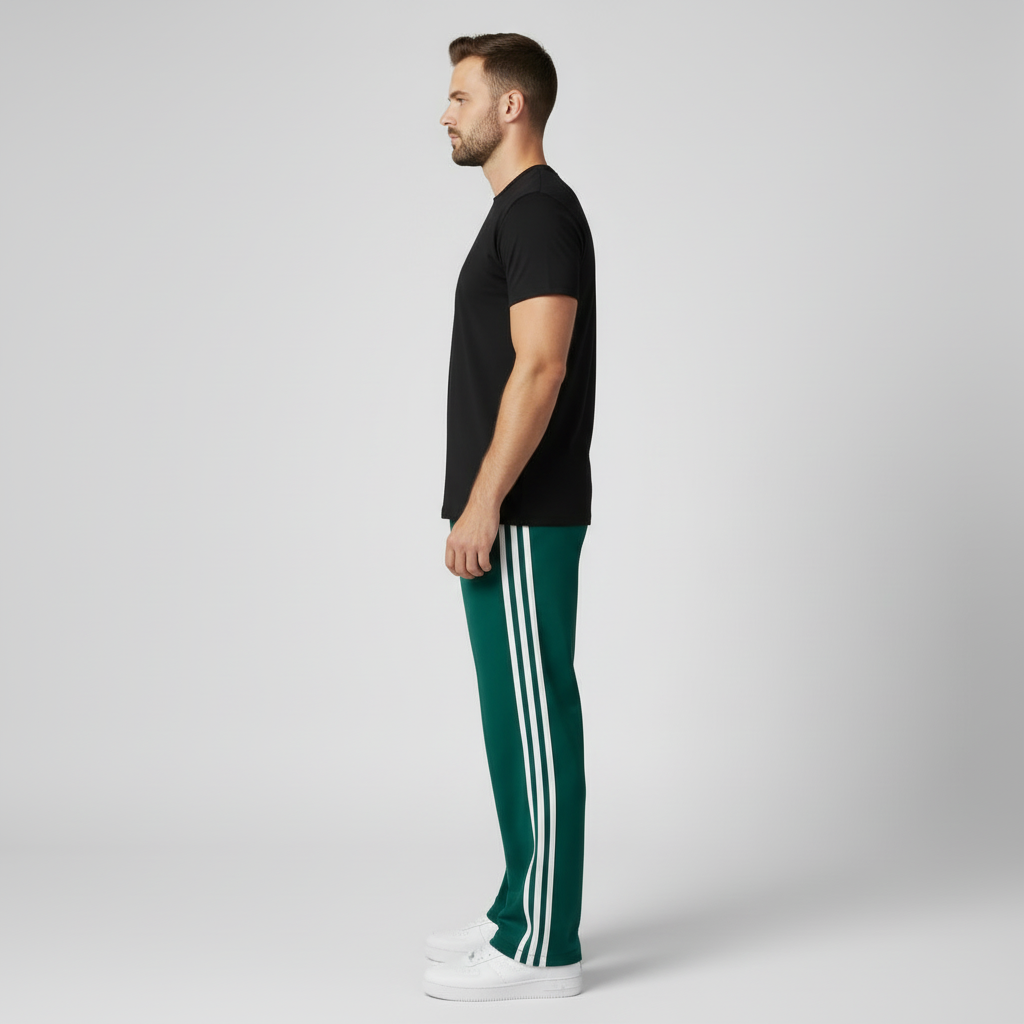 Zenvor | Striped Joggers with Active Comfort Fit