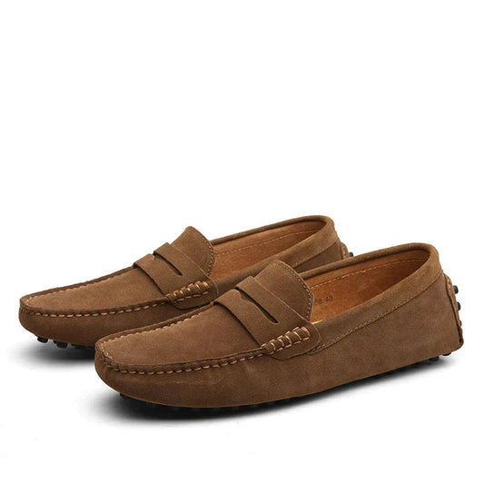 Luxstep | Men’s Premium Leather Loafers with Classic Finish