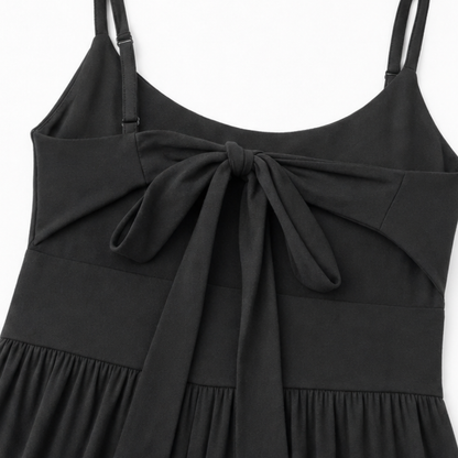 Florenza – Sleeveless Cutout Wide Leg Jumpsuit with Adjustable Back Tie