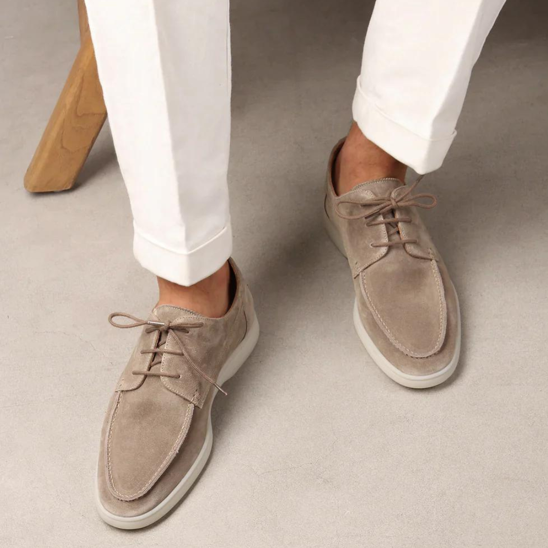 Men's Loafers | Premium Suede & Classic Lace-up
