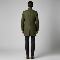 Velmont | Smart Casual Button Coat for Men Minimalist Winter Wear