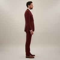 Sunlux | Lightweight Elegant Linen Suit Two-Piece Set for Men Warm Seasons