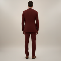 Sunlux | Lightweight Elegant Linen Suit Two-Piece Set for Men Warm Seasons