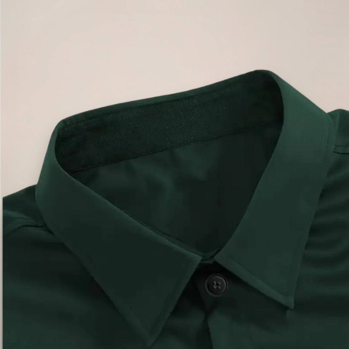 Shirt with Button-Down Collar and Long Sleeves for Men