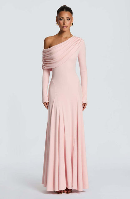 Wedding Guest Off-Shoulder Maxi Dress for Women