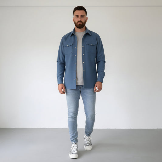 Karsen | Lightweight Shirt Jacket with Relaxed Fit