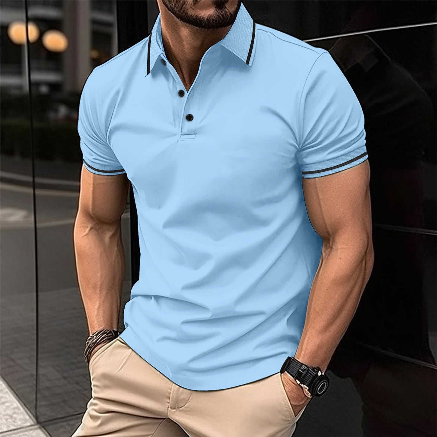 Men's Polo Shirt | Slim Fit & Stylish Everyday Look