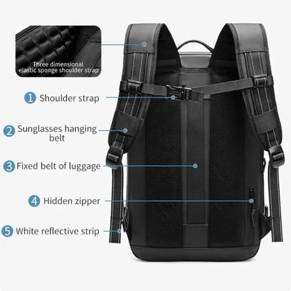 AIRTRAIL Backpack - Compressible laptop backpack for travelling